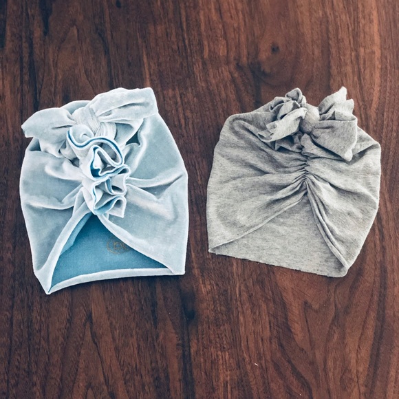 Other - 2 Baby girl hats, size 0-3 months